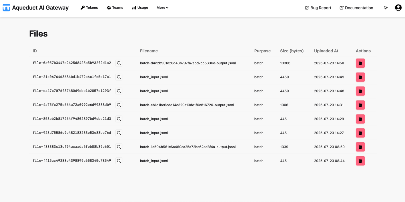 Files Page